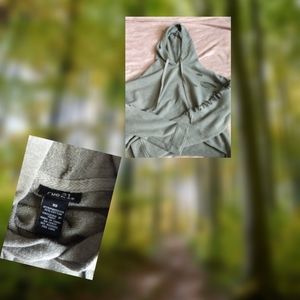 Green Ripped Cropped T